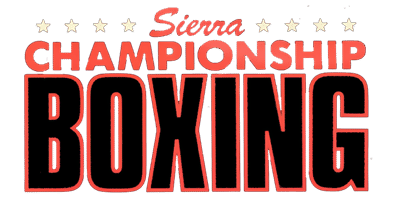 Sierra Championship Boxing logo for Commodore 64